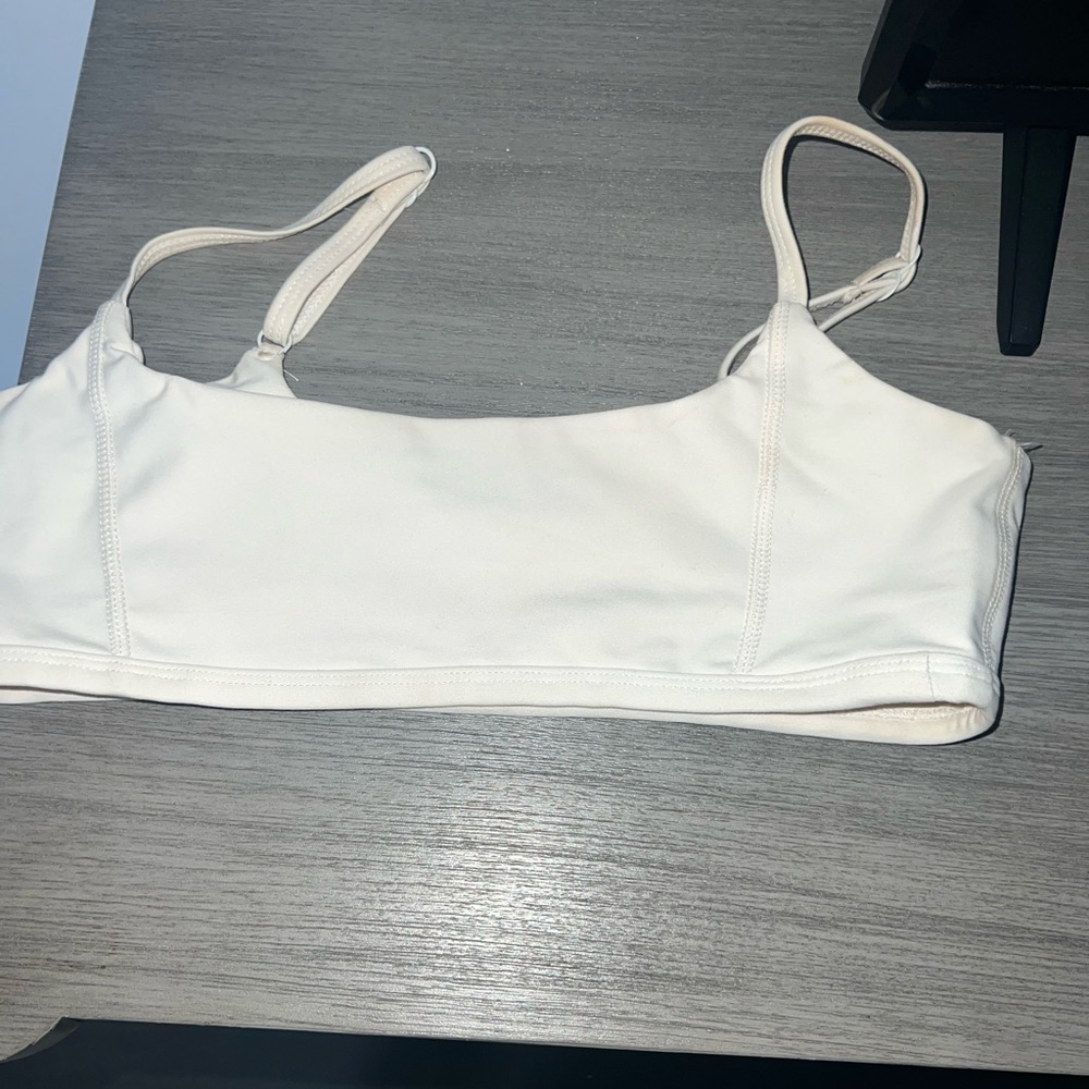 We wore what white cami bra